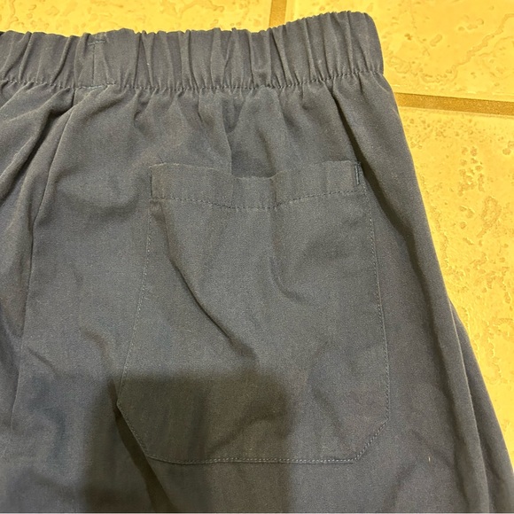Superior Uniform Group Size Small Scrub Pants Navy Blue Healthcare Bottoms - Picture 3 of 4